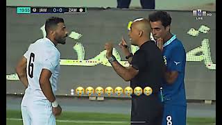 ليش هذا الاعب يضرب ابراهيم بايش راشدي؟