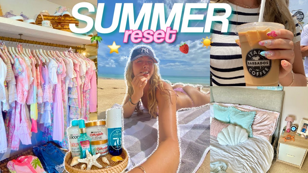 SUMMER RESET / PREP! cleaning, selfcare, tanning