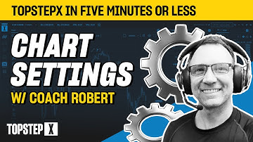 TopstepX - 5 Mins or Less | Chart Settings