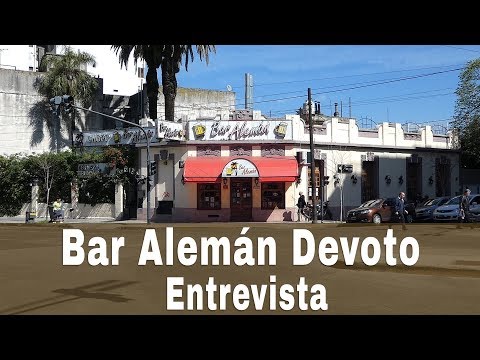Bar Aleman de Villa Devoto   Entrevista a Carlos tomasello