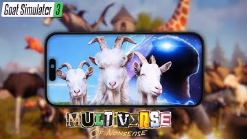 Goat Simulator 3 Multiverse Ultra Graphics Gameplay Walkthrough Part 1