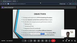 FCFS Scheduling Algorithm  || Operating System Mini project Explanation