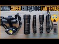 Minha Super Coleção de Lanternas 2021 #TFX #LEDLENSER #NITECORE