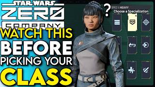 Watch THIS Before Picking Specialisations In Star Wars Zero Company | Zero Company Class Guide