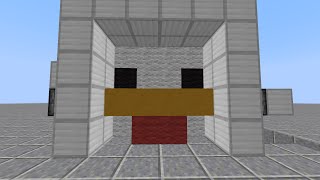 Minecraft Invention - 4x4 Chicken Face Door [+ Tutorial]