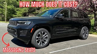 2023 Jeep Grand Cherokee Overland  REVIEW and POV DRIVE  AFFORDABLE Luxury!
