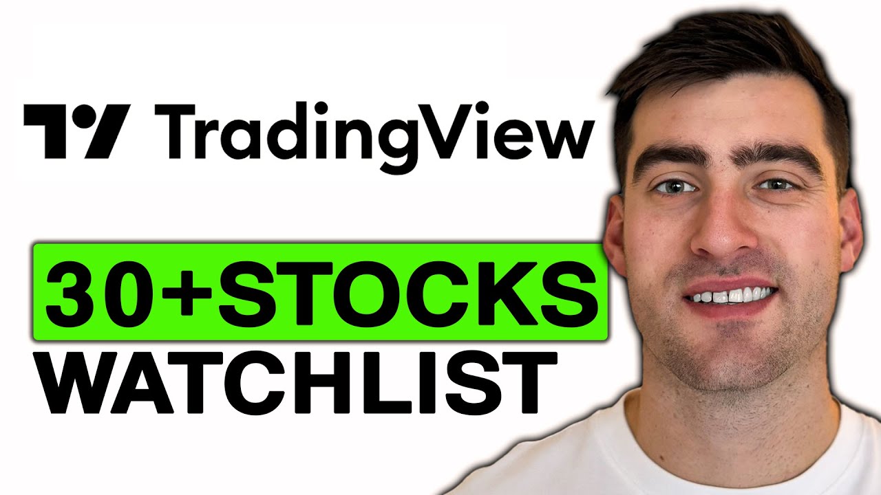 How to Add More Than 30+ STOCKS to Tradingview Watchlist - Step by Step