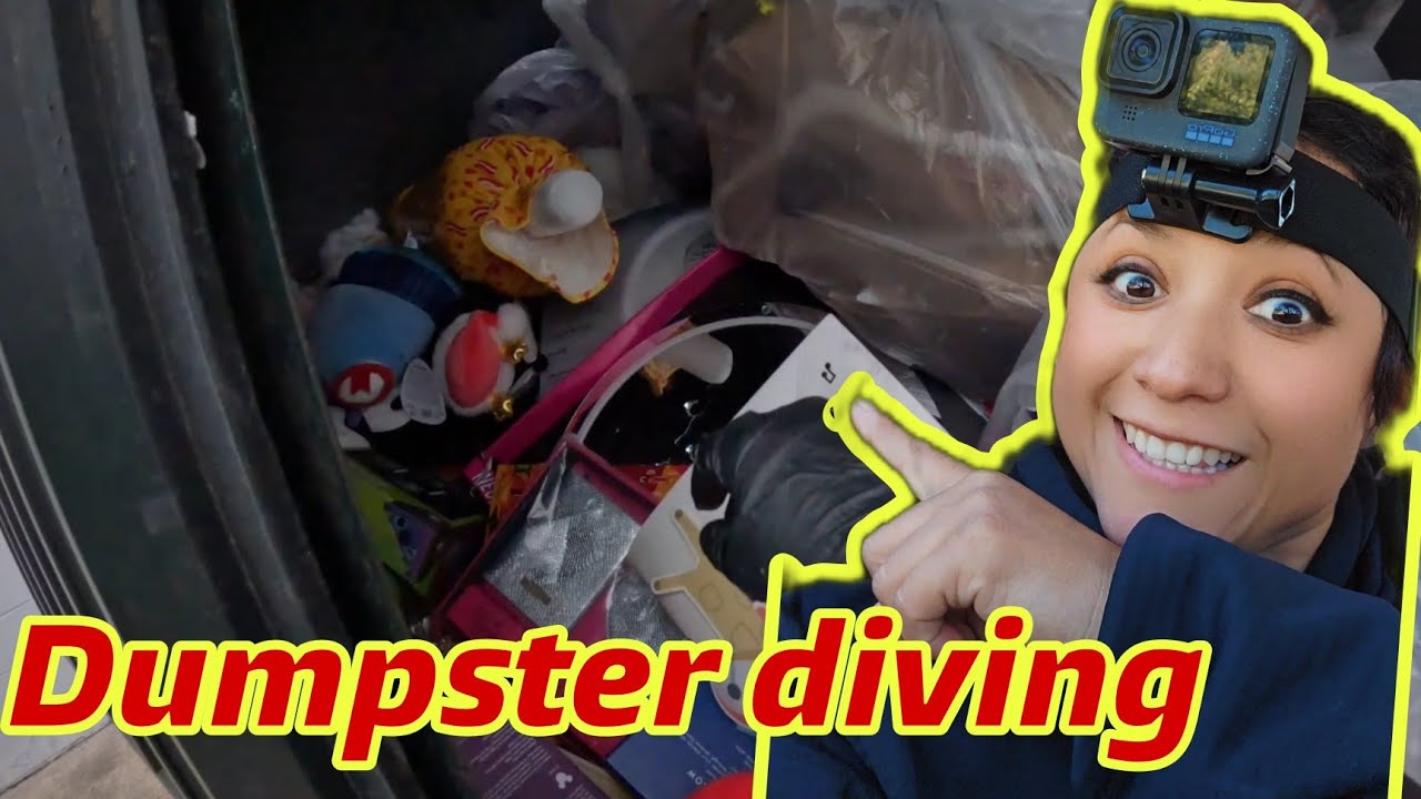 Cosas que TIRAN en Estados Unidos INCREIBLE #dumpsterdiving #viralvideos #loquetiranenusa #recycling