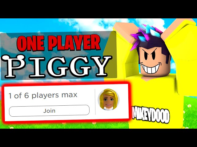 JOINING 1 PLAYER PIGGY SERVERS TO MAKE NOOBS RAGE.. (Roblox) 