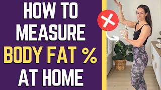 BODY FAT PERCENTAGE Calculator For Home (No Calipers or Scale)