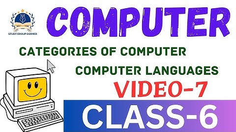 Class 6 computer chapter 1|| Class 6 computer || computer class 6