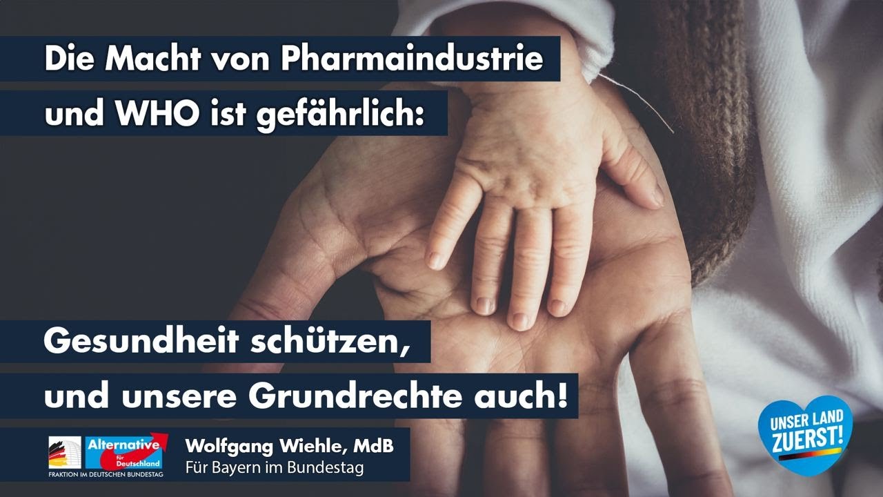 Grundrechte gegen WHO-Pandemievertrag sichern!