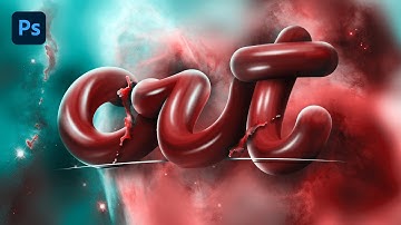 Photoshop tutorial - 3D text effect