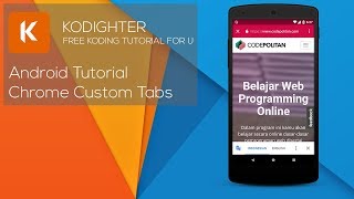 Android Studio Tutorial - Chrome Custom Tabs screenshot 4