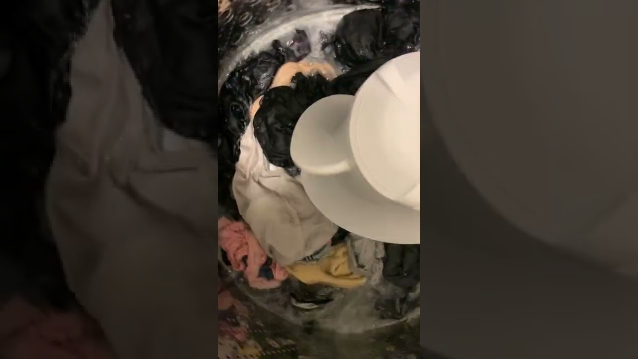 LG WT7005CW washer machine review - Small Load