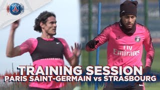TRAINING SESSION - PARIS SAINT-GERMAIN VS STRASBOURG