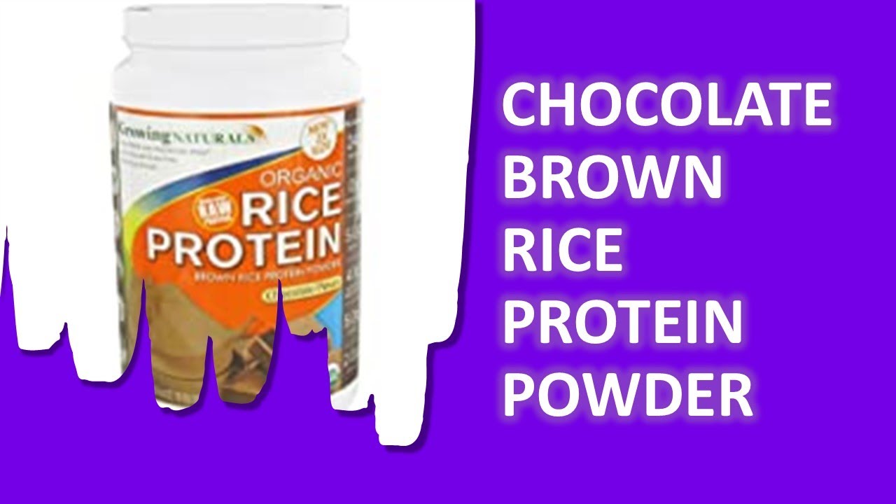 Top Chocolate Brown Rice Protein Powder To Own Now