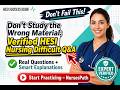 Don’t Study the Wrong Material: Verified HESI Nursing Difficult Q&A
