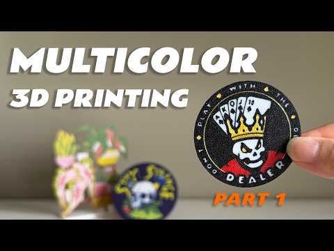 The Easiest Way to 3D Print Multicolor Designs