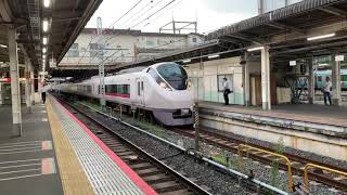 E657系K7上野駅発車