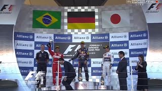 2012 F1 Suzuka | Kobayashi gets podium in Japan!!