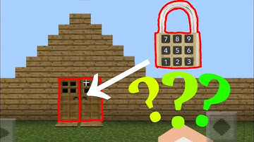 [Minecraft] CÁCH LÀM CỬA BẢO MẬT BẰNG MÃ PIN (SIÊU AN TOÀN)