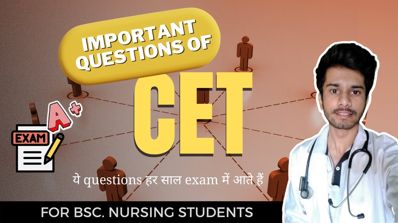 Important questions of CET for BSc. Nursing | Communication ...