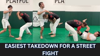 Single leg takedown for a street fight...3 variations!