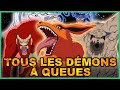 Les 10 dmons  queues et leurs pouvoirs expliqus naruto