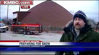 Road Crews Prepare For Winter Weather
