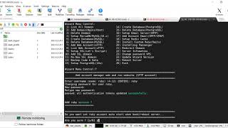 Auto setup rails server