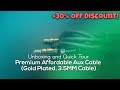Premium Affordable Aux Cable (Gold Plated) | Unboxing + Quick Tour | GraphicFlow (With 30% OFF)