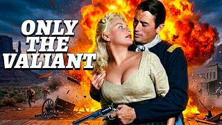 Only The Valiant Gregory Peck Barbara Payton Western Movie