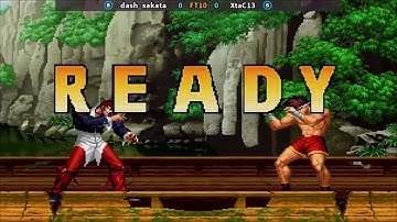 King Of Fighters 98 - Dash_Sakata (Japan) Vs XtaC13 (Korea) - FT10 - Fightcade Tournament - KOFZONE