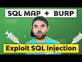 Exploit SQL Injection using Burp and SQL Map