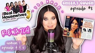 &quot;THE BOOK&quot; RHONJ S1 Ep. 4 &amp; 5 🍷 CHEEKY COUCH #8 | Real Housewives of New Jersey REWATCH