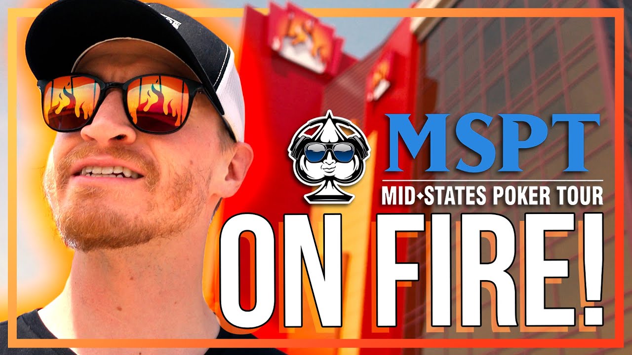 On a Heater Then Get Heated at Firekeepers! May MSPT Poker Vlog 5
