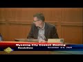 Wyoming City Council Meeting November 3, 2025