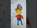 Father's Day Hand painting #fathersday #fatherdaughter #love #viral #trending #ytshorts