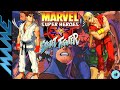 Marvel Super Heroes vs. Street Fighter (1997) ARCADE (20) HD "RYU / KEN" FULL RETRO GAMEPLAY