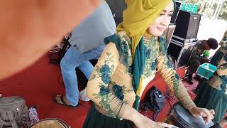 GAS POL  RATU KENDANG DAN DRUMER - QASIMA - LIVE  ALAS ROBAN 16 Sep 2017