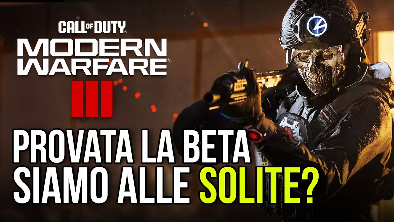 Call of Duty Modern Warfare 3 Beta: RITORNO ALLE ORIGINI - YouTube