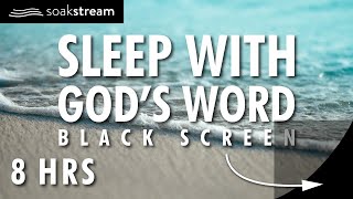 SOAK IN GOD'S WORD | BLACK SCREEN | 100+ Bible Verses For Sleep screenshot 4