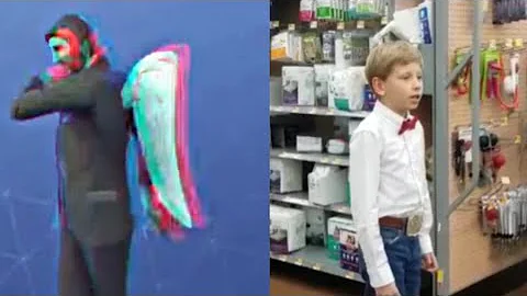 Walmart kid Remix Dance Fortnite!
