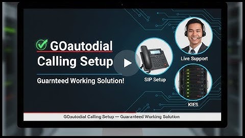 GOautodial Calling Setup — Guaranteed Working Solution!