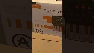 My first synthesizer 😍 arturia microfreak