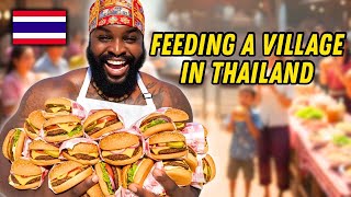 FREE Burgers In THAI VILLAGE 🇹🇭