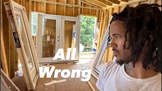 OnlyUpWes’s OffGrid Mega Cabin Finally gets Doors!