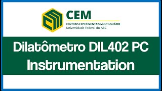 [DT] Dilatômetro DIL 402 PC