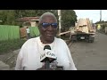 FAMILIES THANK GOVERNMENT AFTER RECEIVING BUILDING MATERIALS FREE OF COST